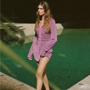 With Jéan Andy Dress Size S Purple